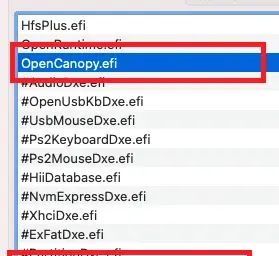 黑苹果OpenCore迁移 （火影地狱火x6 i7-8750H）