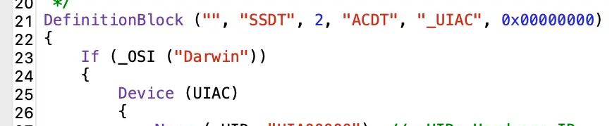 黑苹果OpenCore迁移 （火影地狱火x6 i7-8750H）