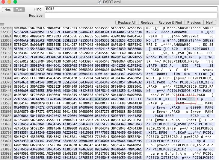 黑苹果OpenCore迁移 （火影地狱火x6 i7-8750H）