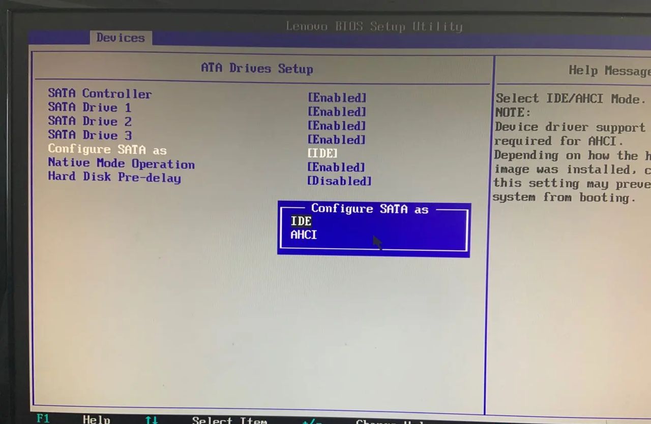 2020-07-02 win7 蓝屏问题之一 AHCI