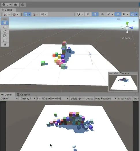 Unity Ray射线跟随鼠标