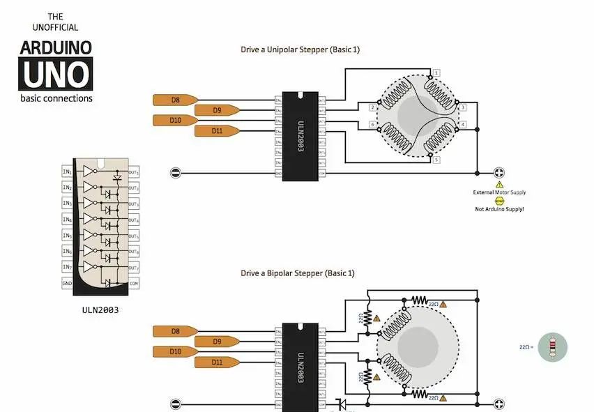 【雕爷学编程】Arduino动手做（87）---ULN2003步进电机模组