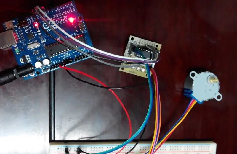 【雕爷学编程】Arduino动手做（87）---ULN2003步进电机模组
