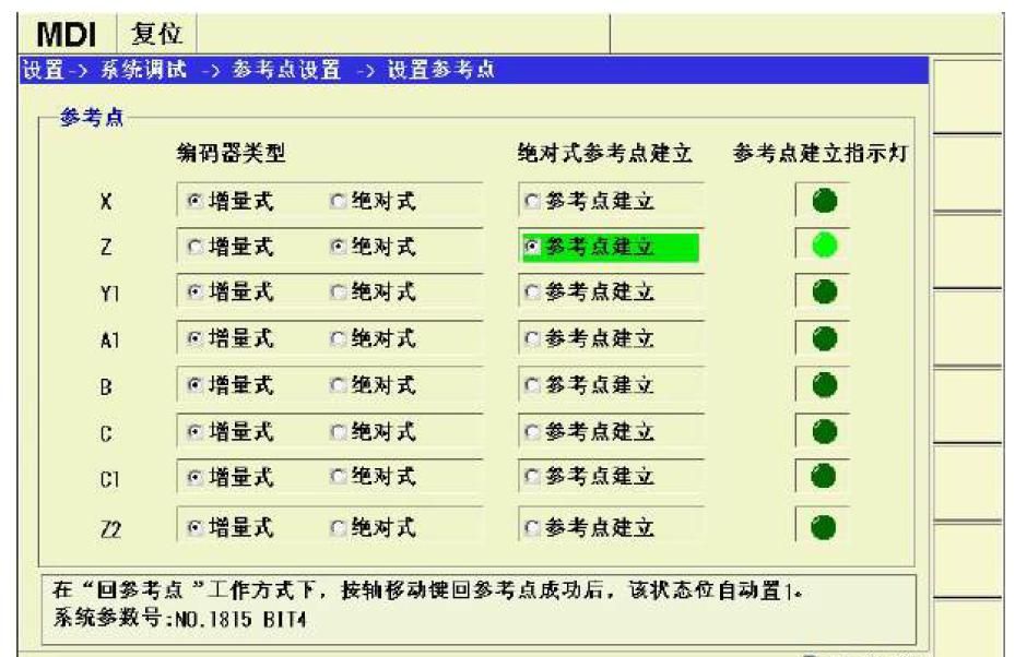 广州数控系统机床零点(参考点)的设定方法