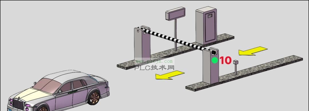 [西门子PLC] TIA Portal GRAPH (SFC) 语言编写停车场道闸的控制系统