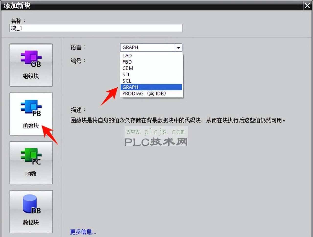 [西门子PLC] TIA Portal GRAPH (SFC) 语言编写停车场道闸的控制系统