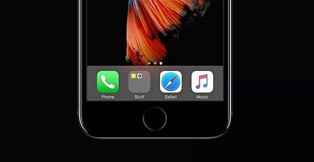 太美丽了！12张iOS13隐藏Dock栏壁纸高清下载与设置使用教程