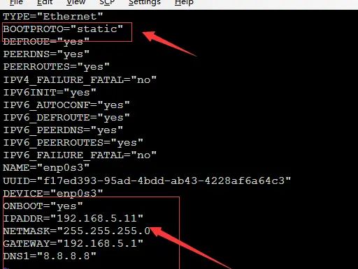Oracle VM VirtualBox虚拟机ip addr命令查看ip不显示以及静态IP设置