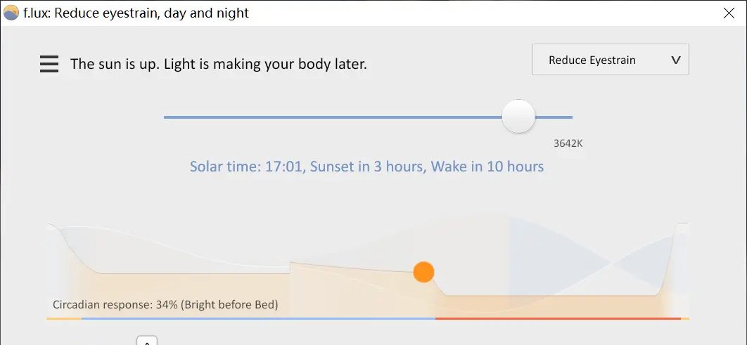 眼睛干涩，显示器刺眼？护眼神器f.lux安装使用说明