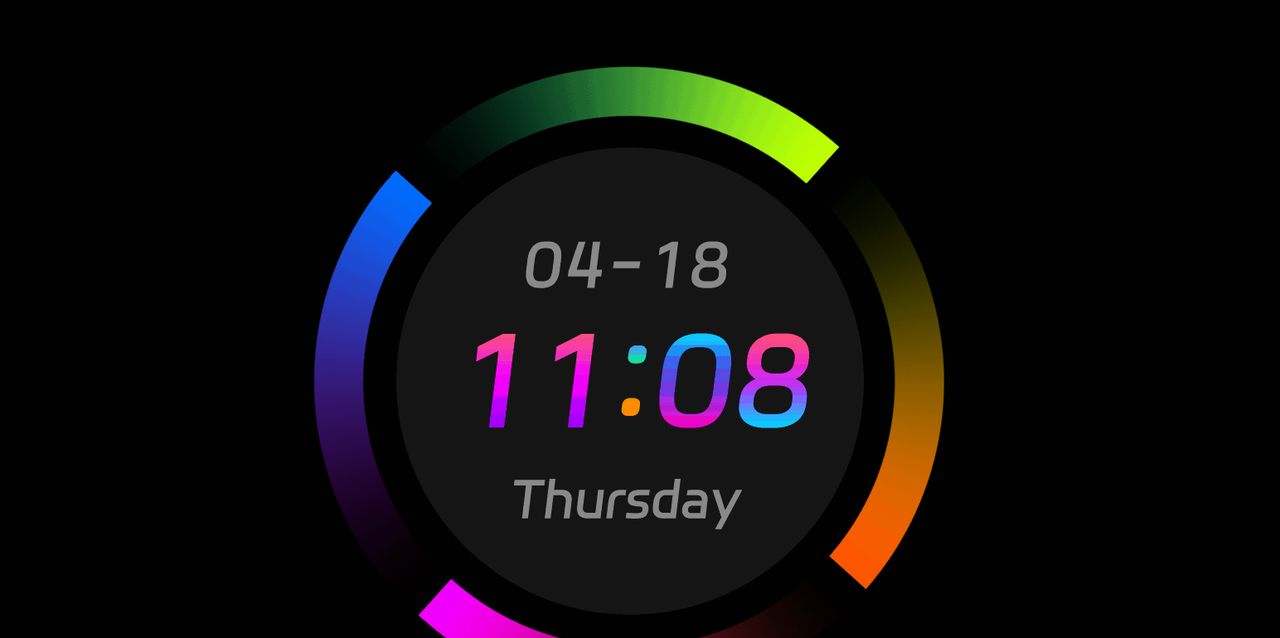 从没见过这么酷炫的时钟屏保 这款软件带你解锁超酷电脑屏保