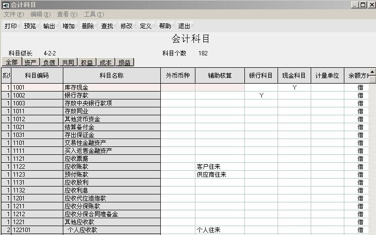 使用用友T6总账工具进行会计科目复制教程