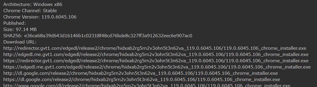谷歌浏览器今日更新第一个v119版本（附离线包下载地址）