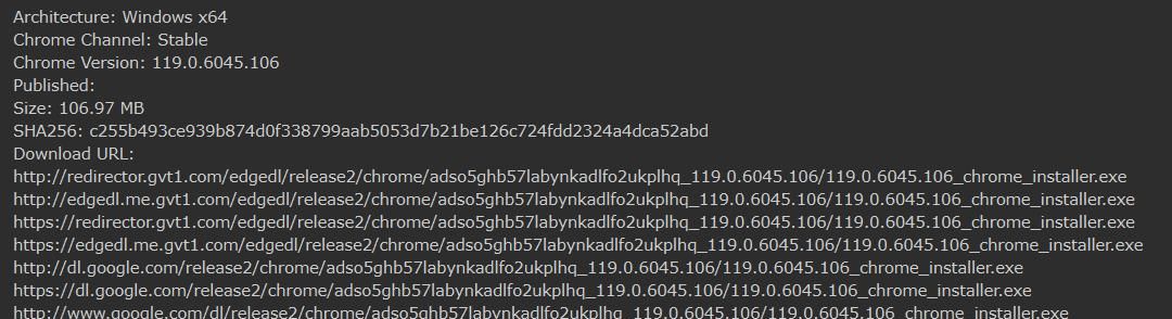 谷歌浏览器今日更新第一个v119版本（附离线包下载地址）