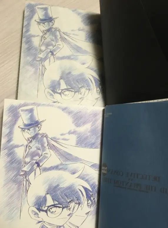 猫の纸片（369）青山刚昌③ 名侦探柯南VS怪盗基德（日版）&长春版对比