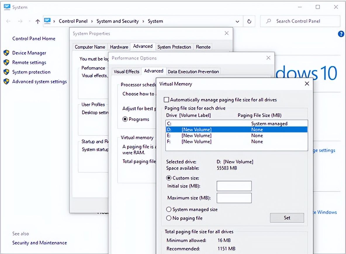 严格按照1.5到3倍来设置虚拟内存是不科学的，最好通过性能监视器