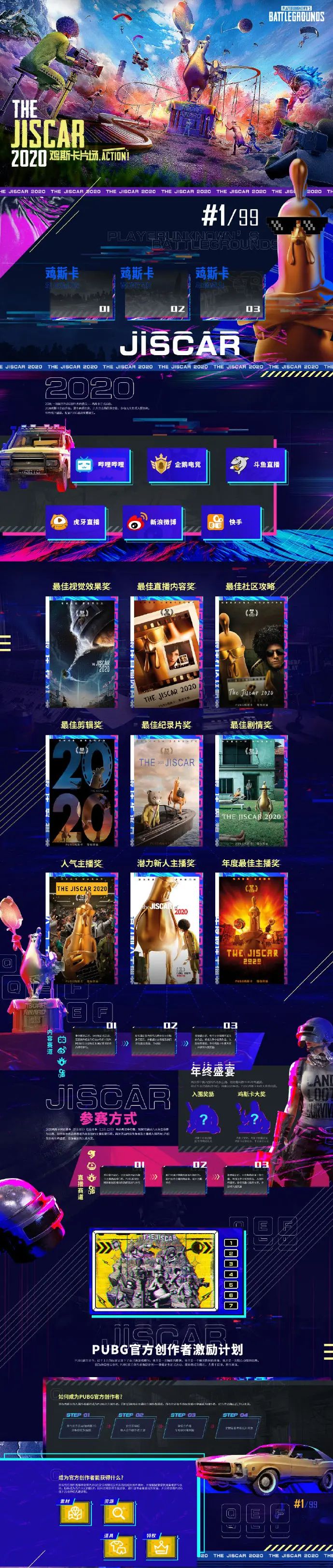 绝地求生鸡斯卡2020即将开启，PUBG代言人将通过投票产生