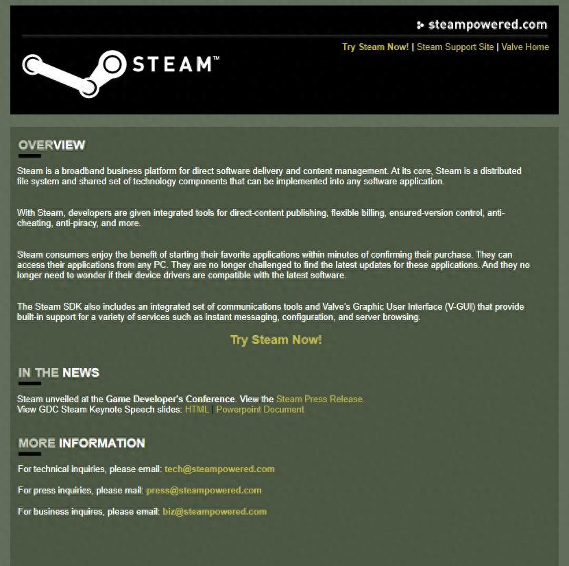 Steam 22年进化史：从简陋更新工具到全球游戏霸主 - 宋马