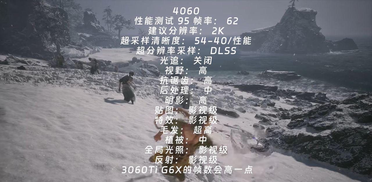 黑神话悟空入门级显卡推荐设置，优化后流畅运行少损画质