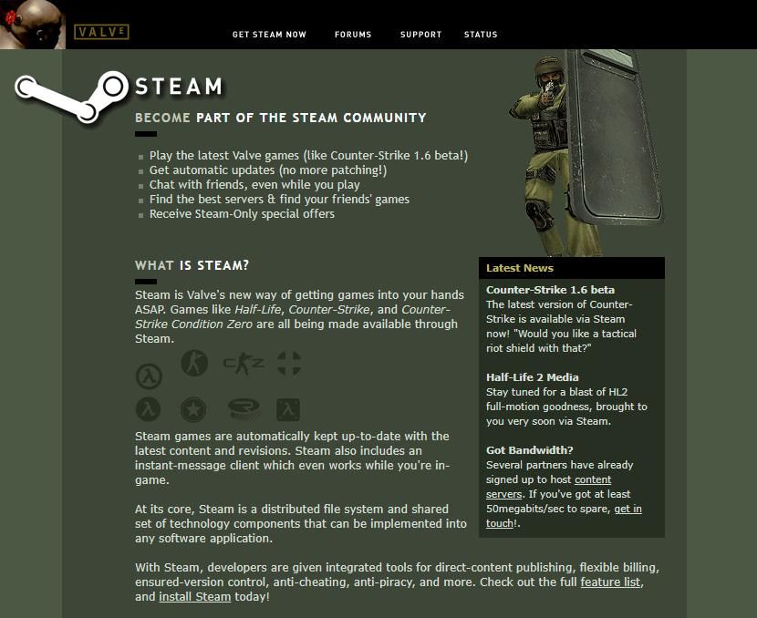Steam 22年进化史：从简陋更新工具到全球游戏霸主