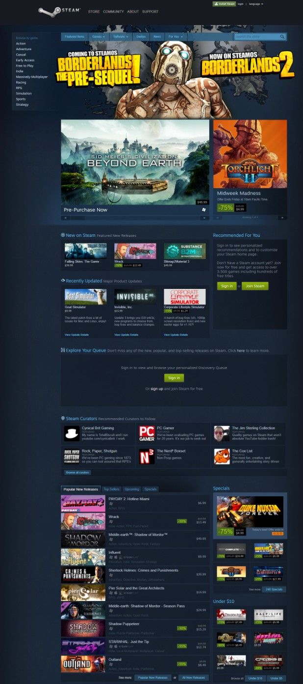 Steam 22年进化史：从简陋更新工具到全球游戏霸主