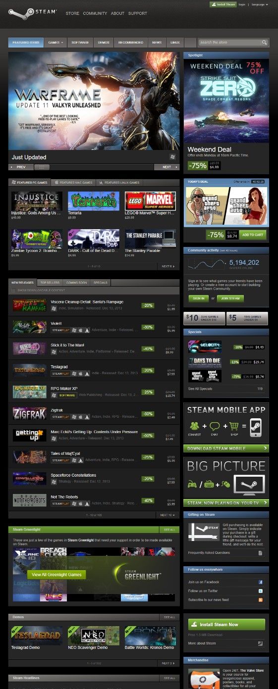 Steam 22年进化史：从简陋更新工具到全球游戏霸主