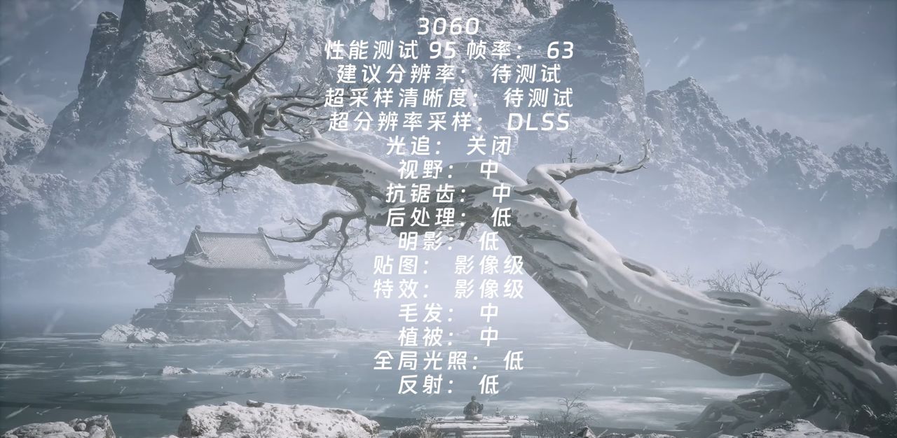 黑神话悟空入门级显卡推荐设置，优化后流畅运行少损画质