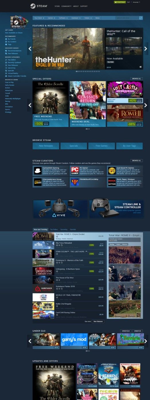 Steam 22年进化史：从简陋更新工具到全球游戏霸主