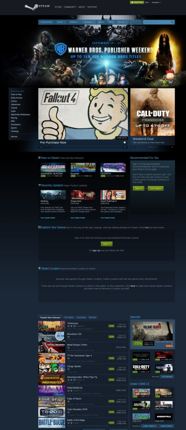Steam 22年进化史：从简陋更新工具到全球游戏霸主