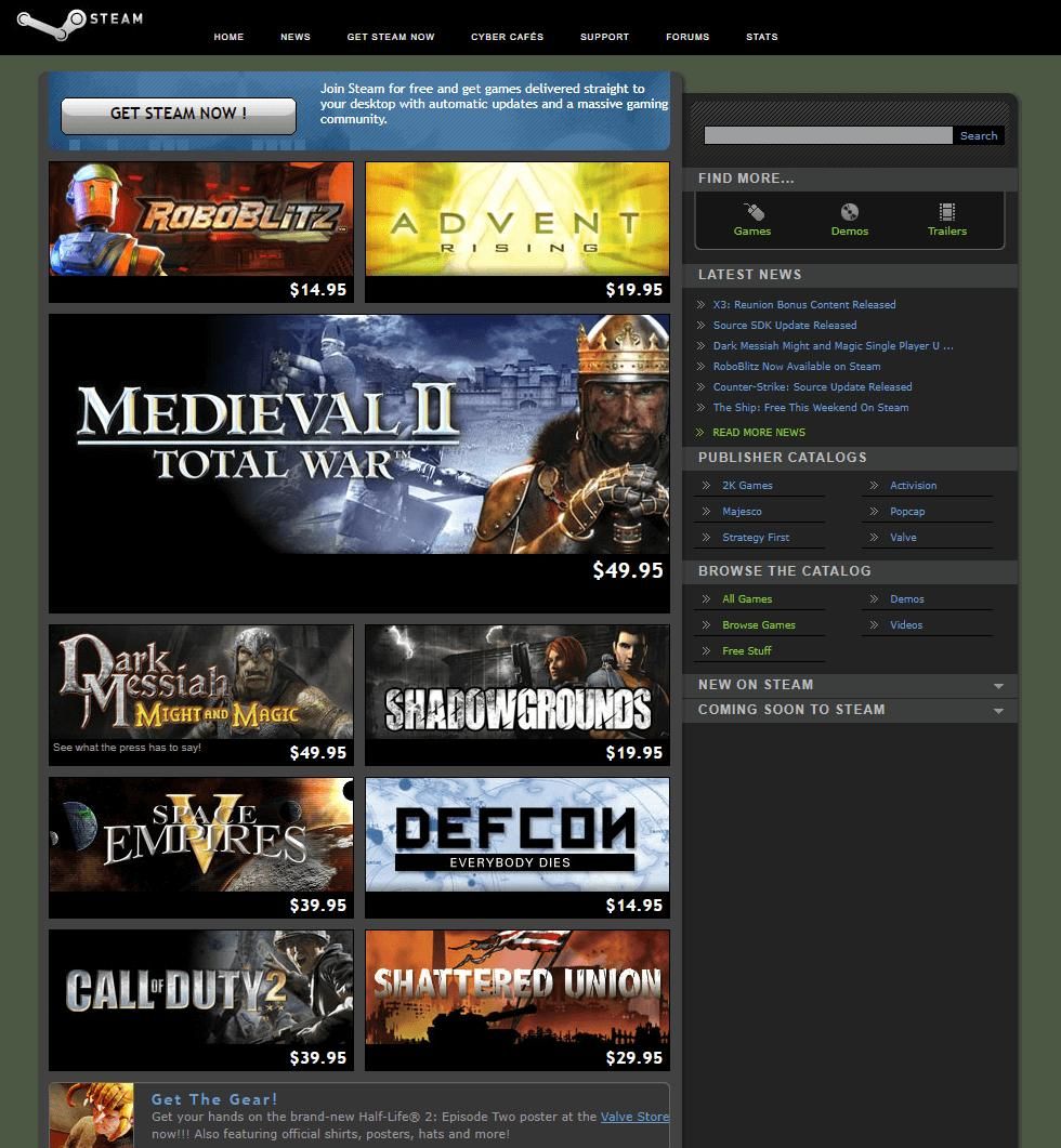 Steam 22年进化史：从简陋更新工具到全球游戏霸主