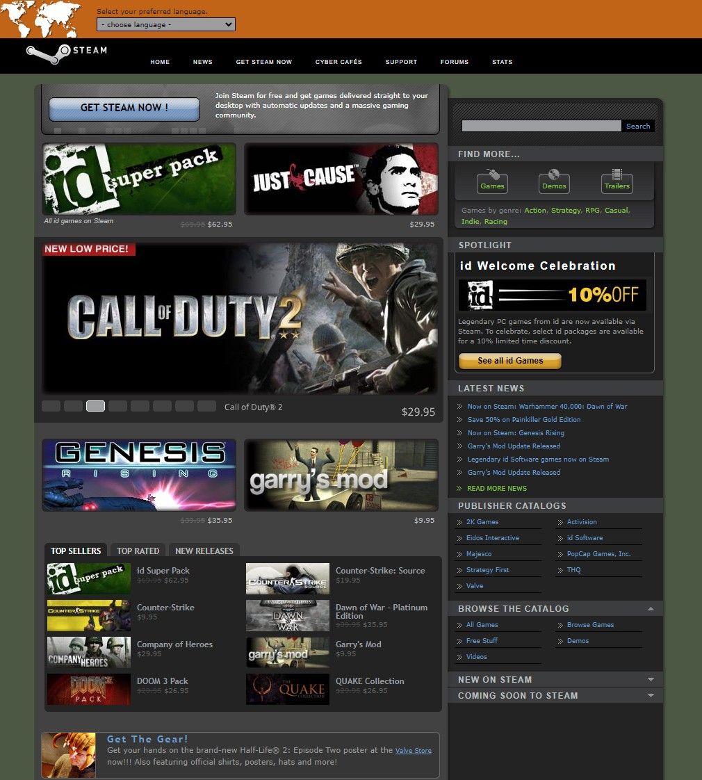 Steam 22年进化史：从简陋更新工具到全球游戏霸主