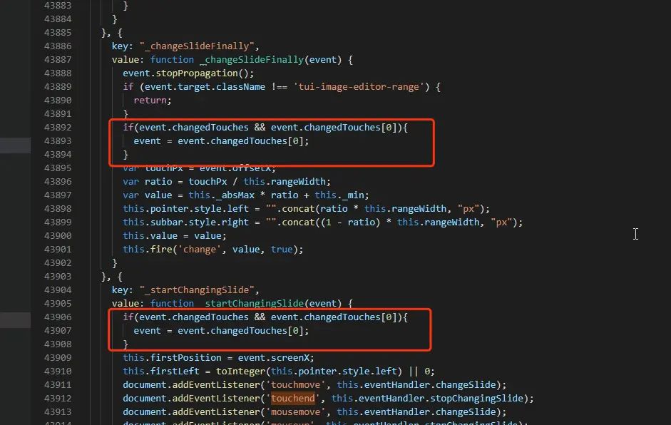ui-image-editor  图片编辑器 移动端 字体设置 大小滑块拖动问题