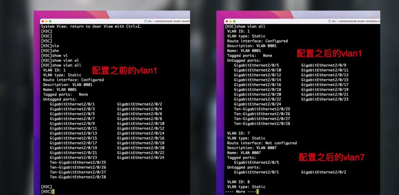 家用/商用3种交换机操作演示：交换机Vlan配置，单线复用填坑