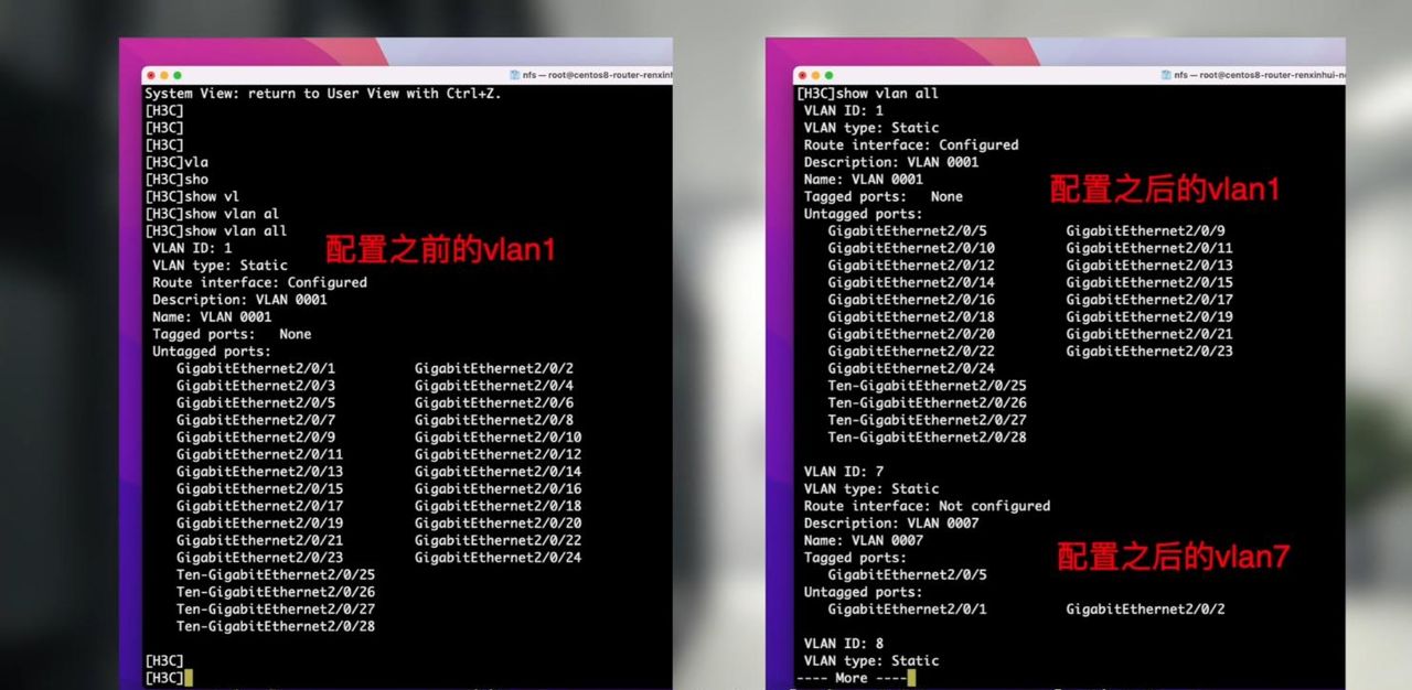 家用/商用3种交换机操作演示：交换机Vlan配置，单线复用填坑