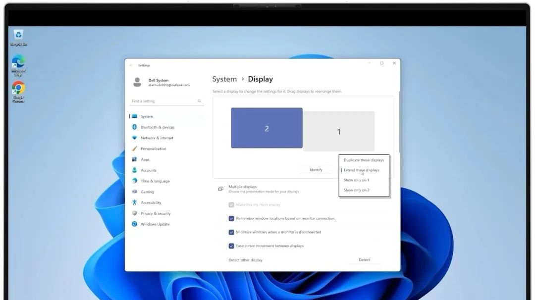 技术 | 学会一台计算机配置多台显示器，效率提升100%