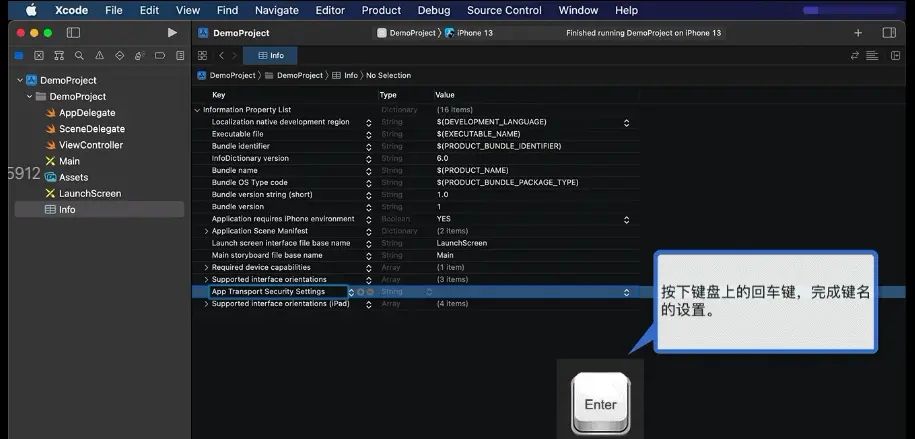 1.0 Info设置 权限  http 无线真机调试