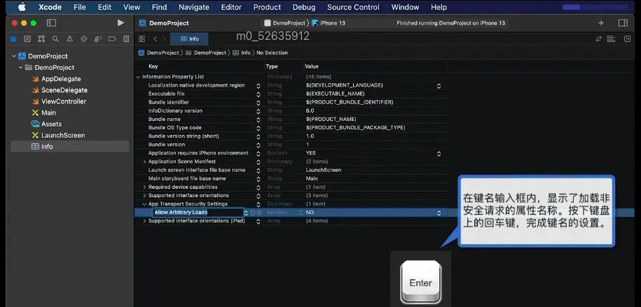 1.0 Info设置 权限  http 无线真机调试