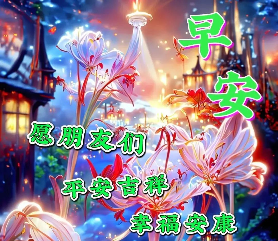 3月14日周二早上好，最新温馨早安祝福图片问候语短句
