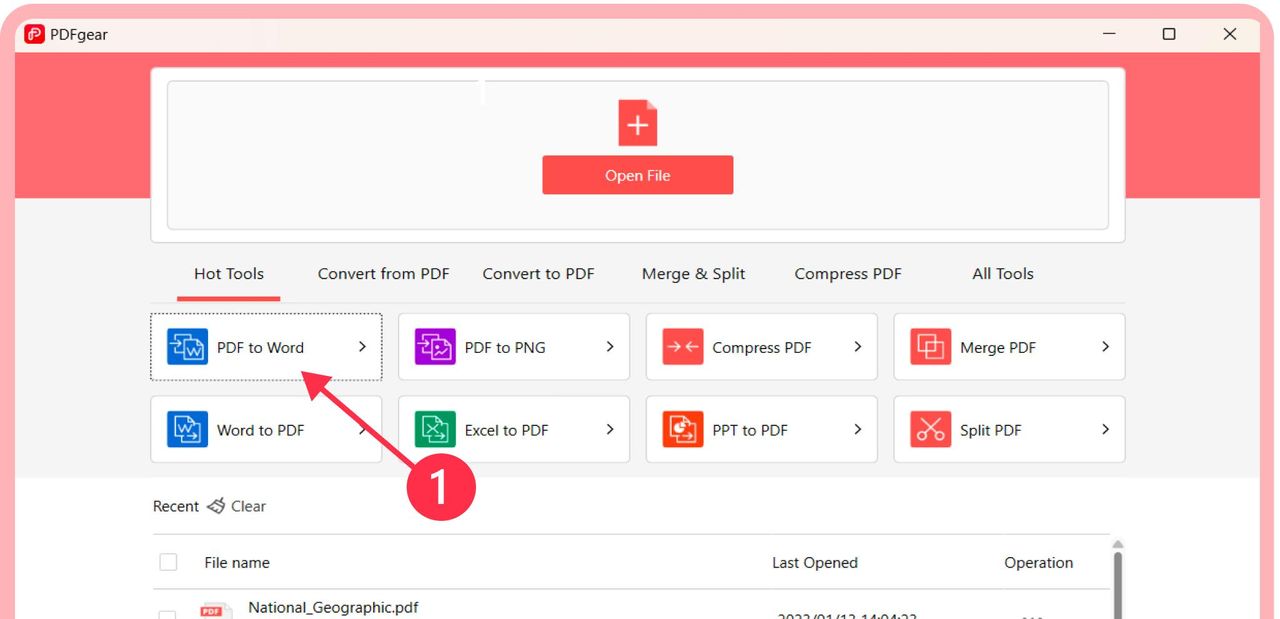 PDFgear——一款接入AI智能化模型的免费PDF聊天软件
