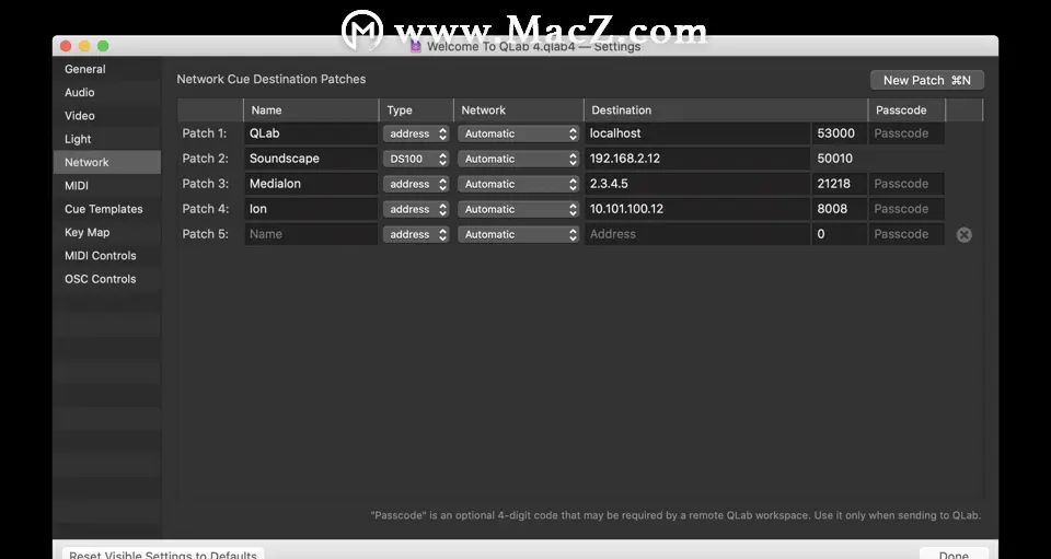 QLab Pro如何对工作区进行设置 QLab Pro mac版 使用教程