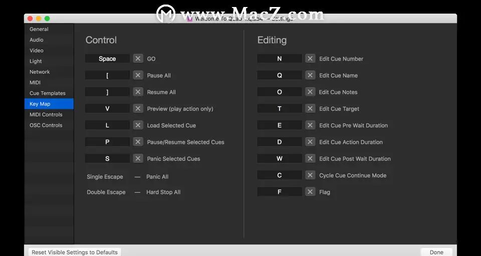 QLab Pro如何对工作区进行设置 QLab Pro mac版 使用教程
