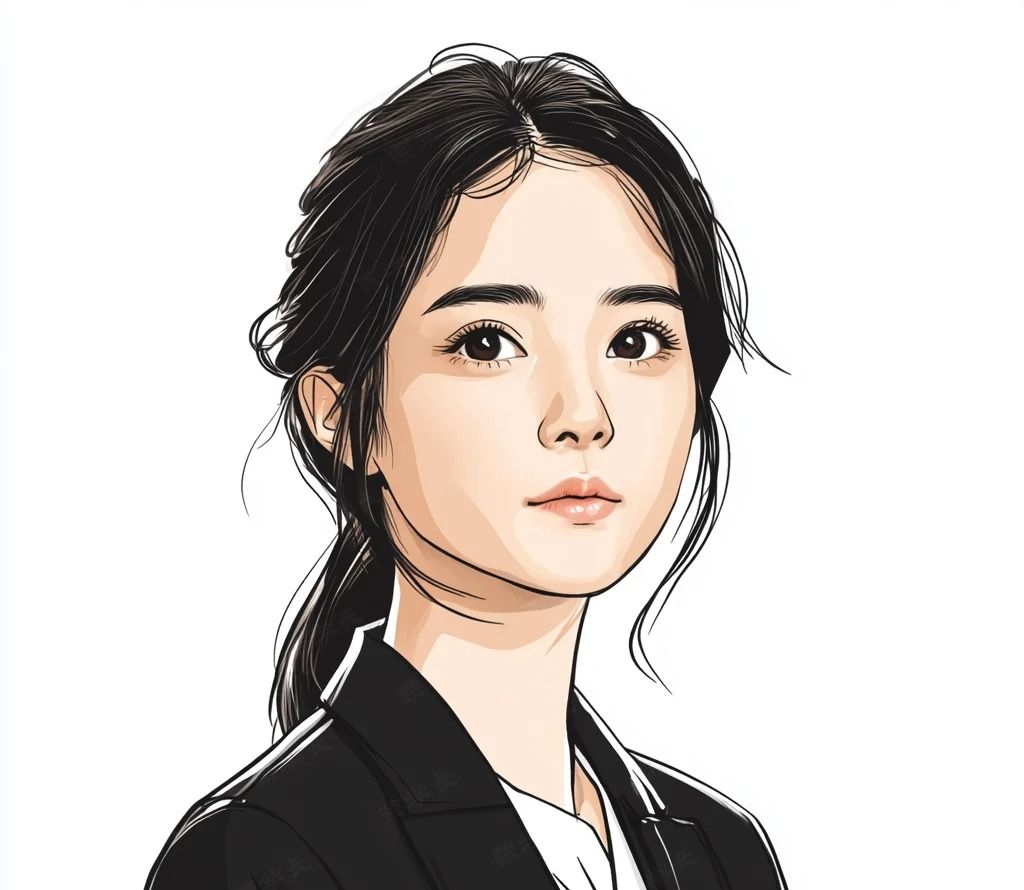 一键生成手绘头像免费软件，微信头像女生手绘简约干净