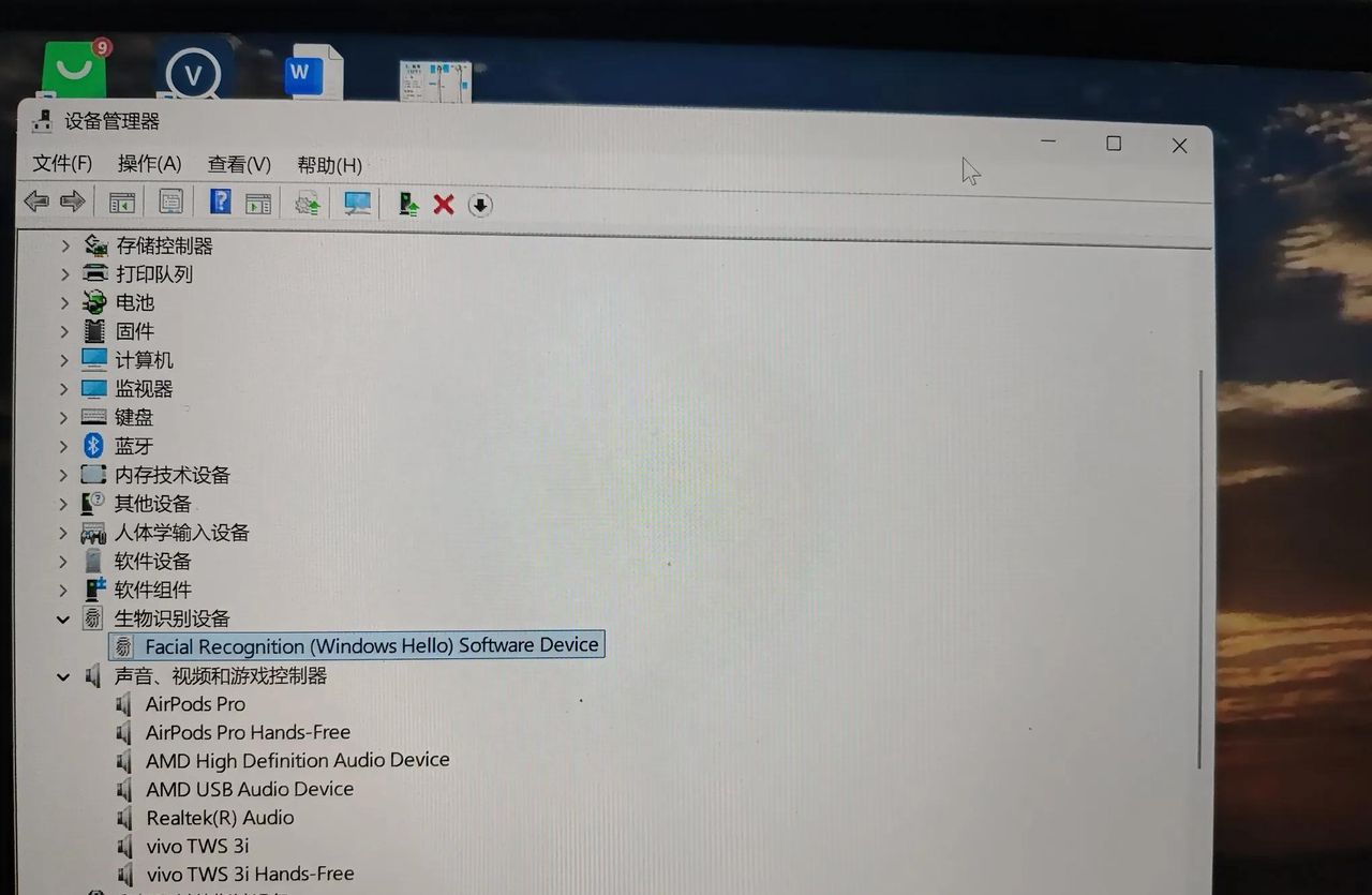 怎么解决电脑人脸识别出现的问题