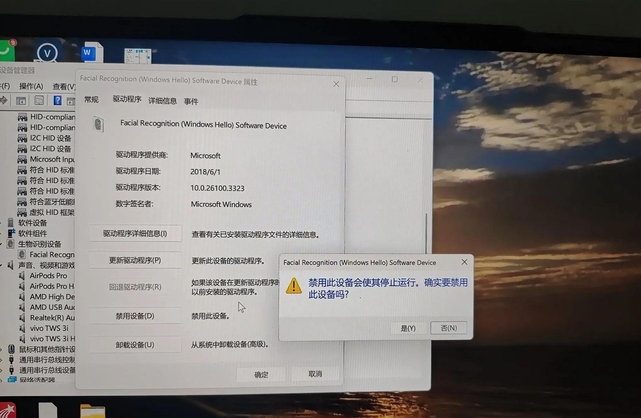 怎么解决电脑人脸识别出现的问题
