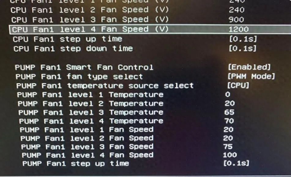 如何在bios中调节CPU风扇转速？