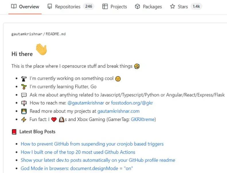 GitHub 主页美化设置教程 - 宋马