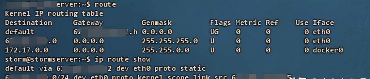 基础备查：Ubuntu Server的网络ip信息查看、网关配置等