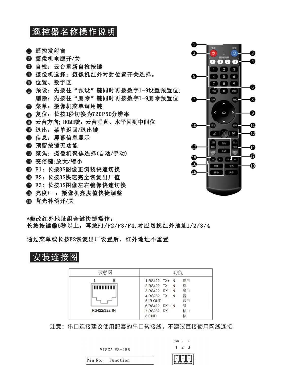 同三维S40-12K 20K两款摄像机中文说明书：高清HDMI摄像机，