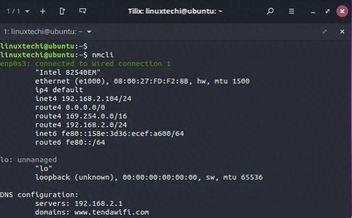 如何在 Linux 中使用 nmcli 命令配置 IP 网络 - 宋马