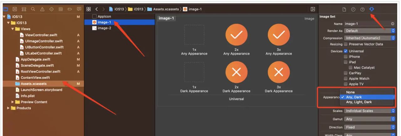 iOS13适配(Dark Mode)深色模式
