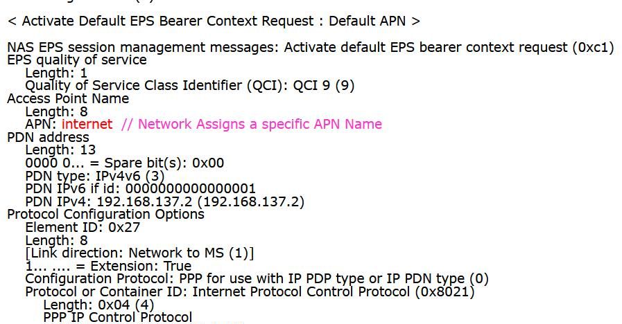 4G/LTE - APN的简单理解